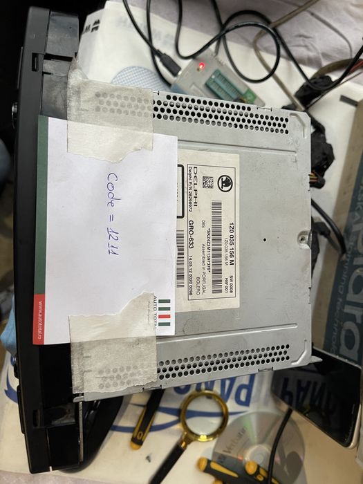 Radio Cd,Mp3,Aux, Bluetouth Skoda Bolero