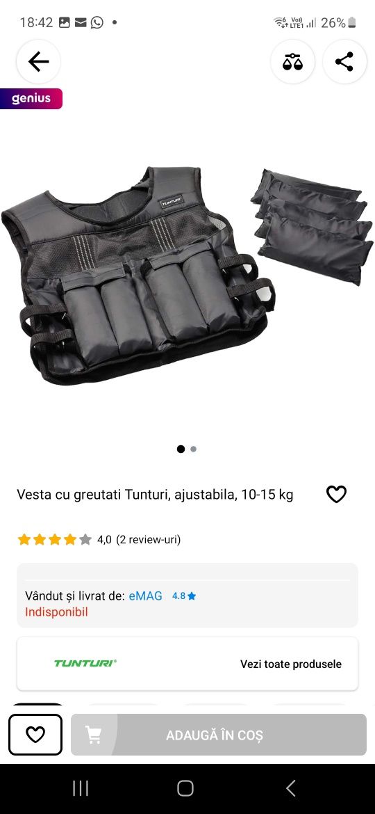 Discuri fitness impecabile de 5 kg și de 2×2.5 kg