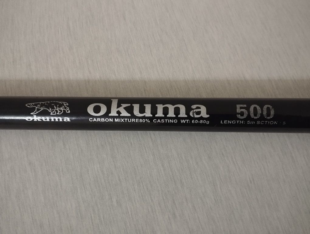 Продаётся удочка телескопическая Okuma тест 60-80