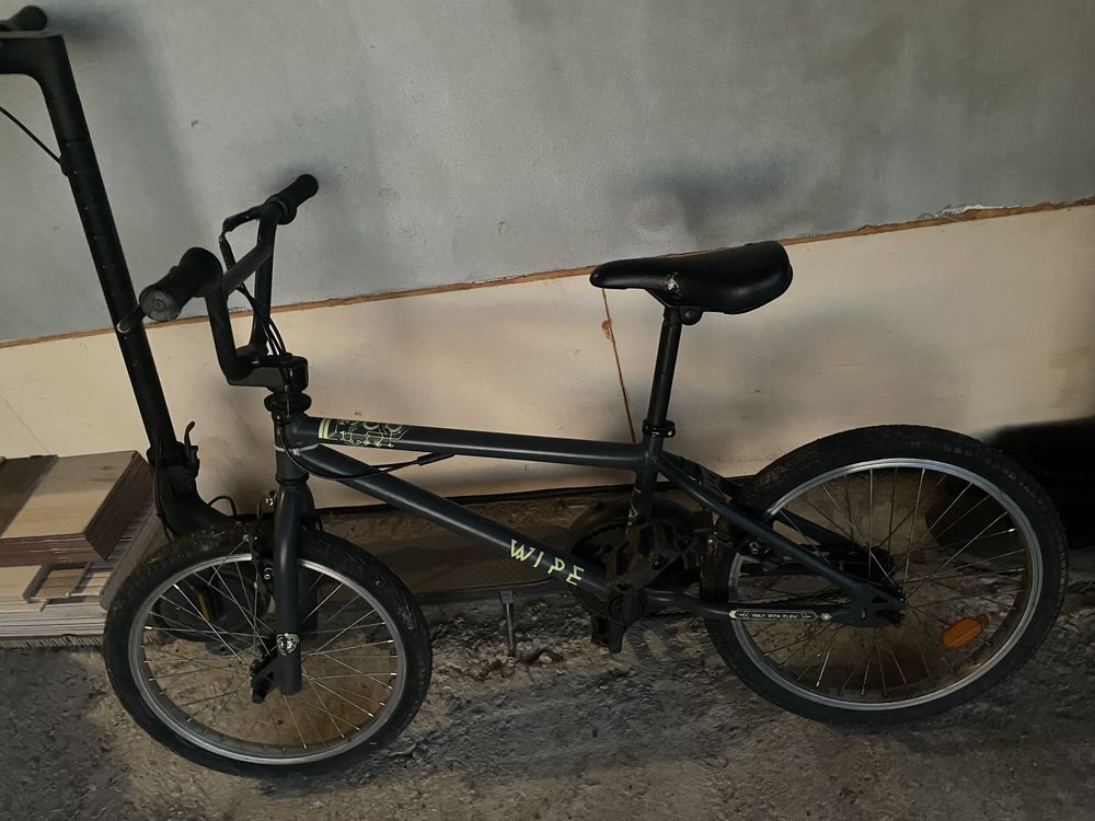 bmx wipe btwin (decatlhon, nu se mai fabrica)