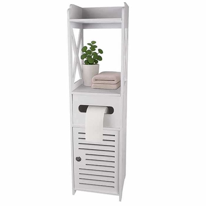 Шкаф за баня с поставка за тоалетна хартия, Ruhhy