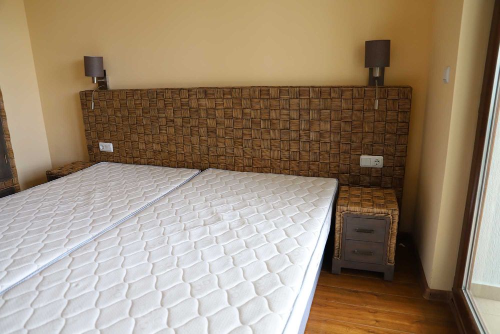 Спална рамка от естествен ратан - ръчна изработка, внос от Индонезия