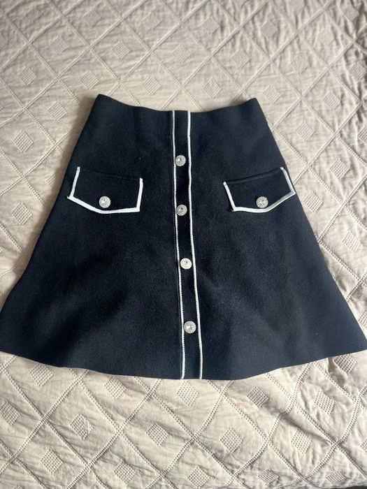 Черна дамска пола