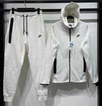 Nike Tech full white modelul NOU