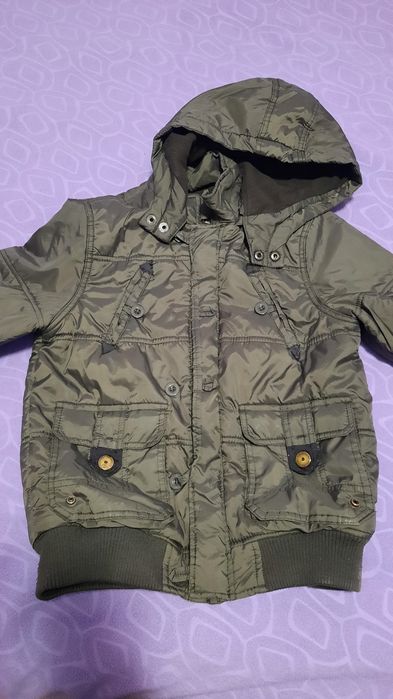Зимно яке с качулка