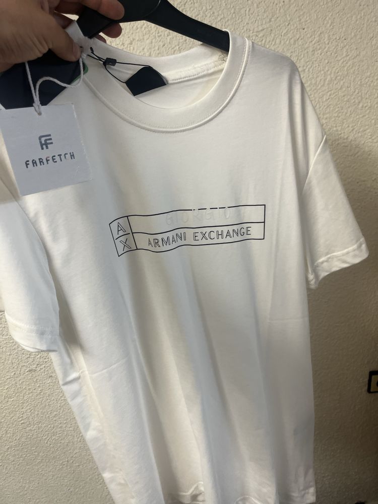 Тениска hilfiger , balenciaga , armani , off white