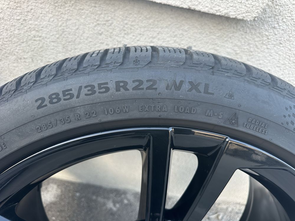 Оригинални джанти 22“ Audi Sport Falx за Ауди Q7/SQ7 4М с зимни гуми