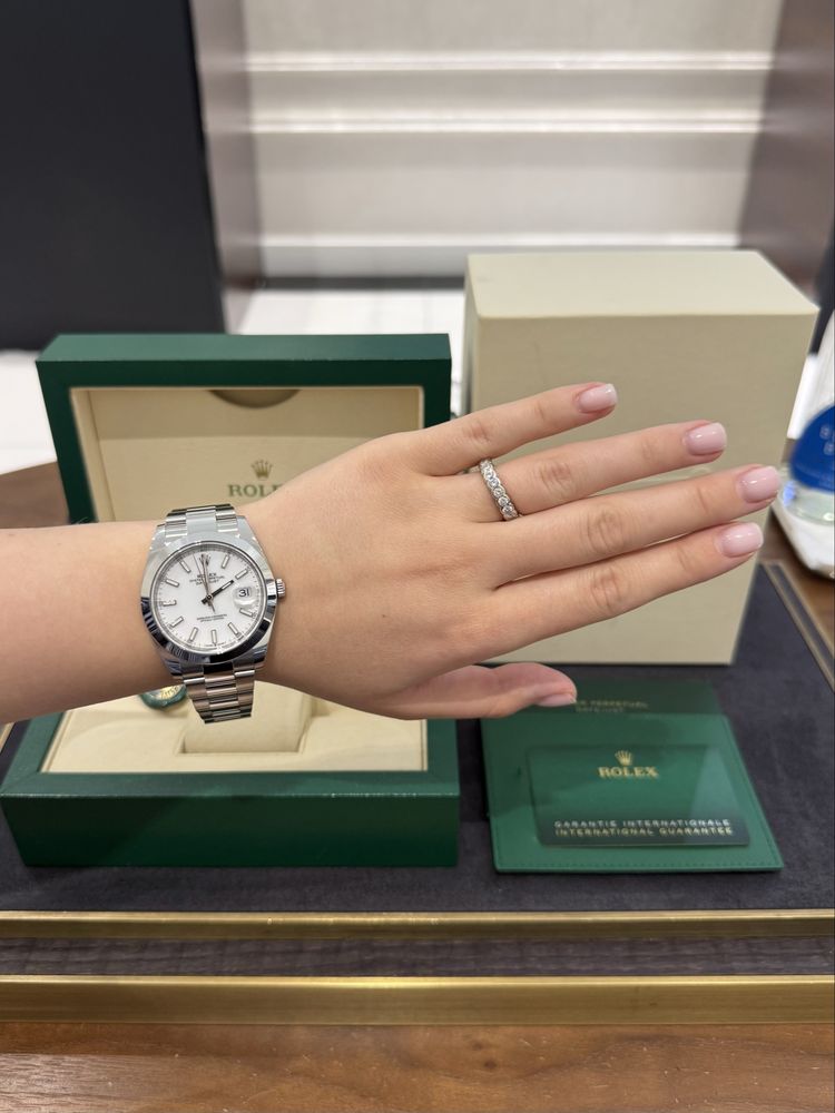 Rolex Datejust 41mm Steel 126300 WH
