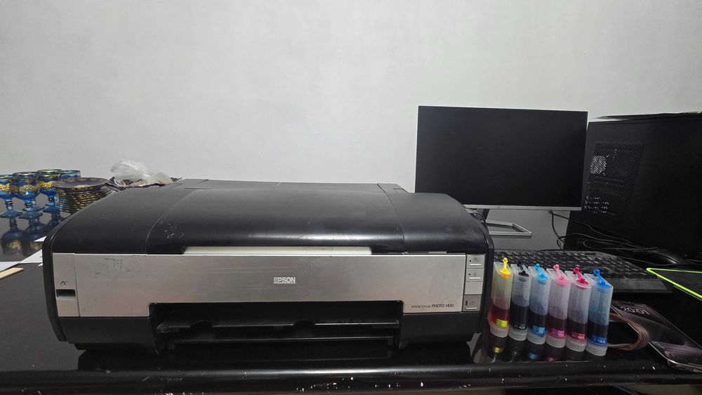 Epson 1410 A3 A4 Farmat Printer 6Ta Rangli Xolati ishlap turipti