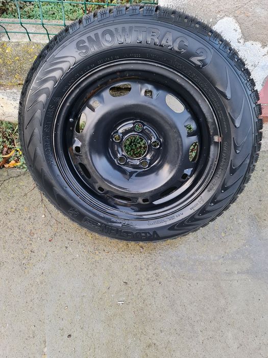 2x Roti complete echipate de iarna 185/60/14 82T M&S