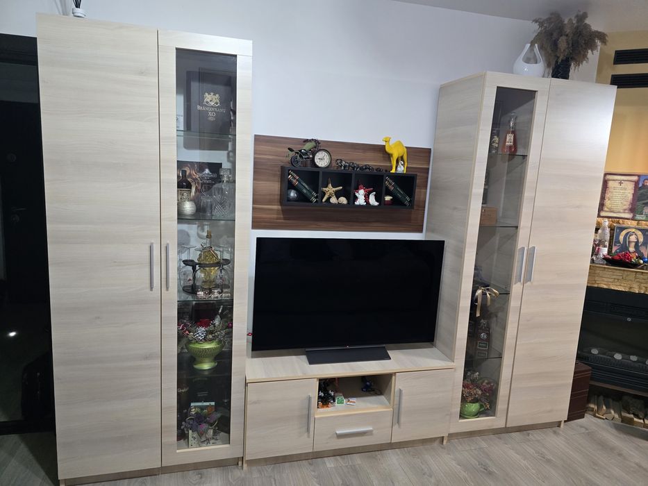 Mobilier living crem