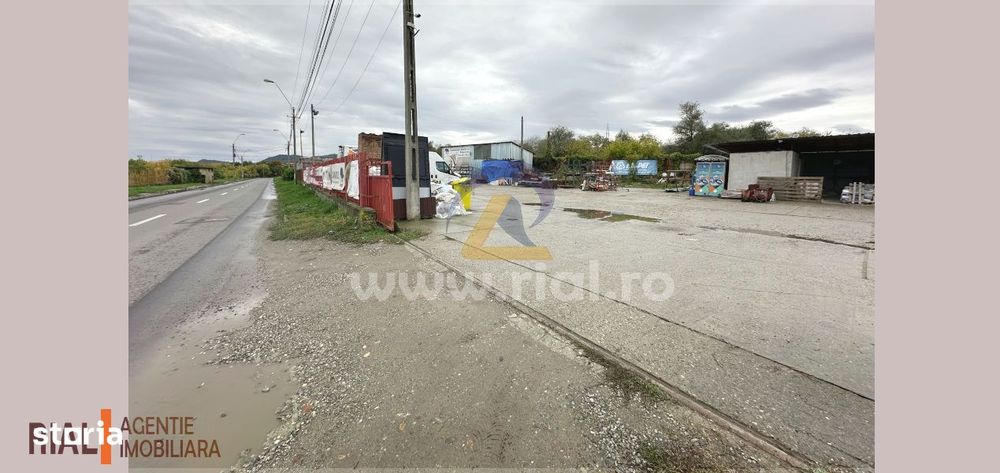 Spatiu comercial cu platforma betonata 2000mp