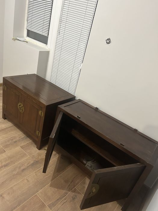 Дървени шкафове от масив - ръчна изработка, тип китайски сандък