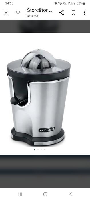 Storcător citrice Muse MS-10 CP,160 W