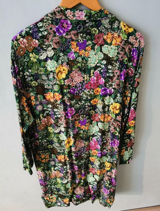 Blazer/kimono cu nasturi Mango
