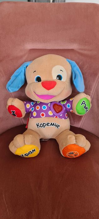 Дървено камионче, куче Fisher Price, таблет Thinkle Stars, мед.куфарче