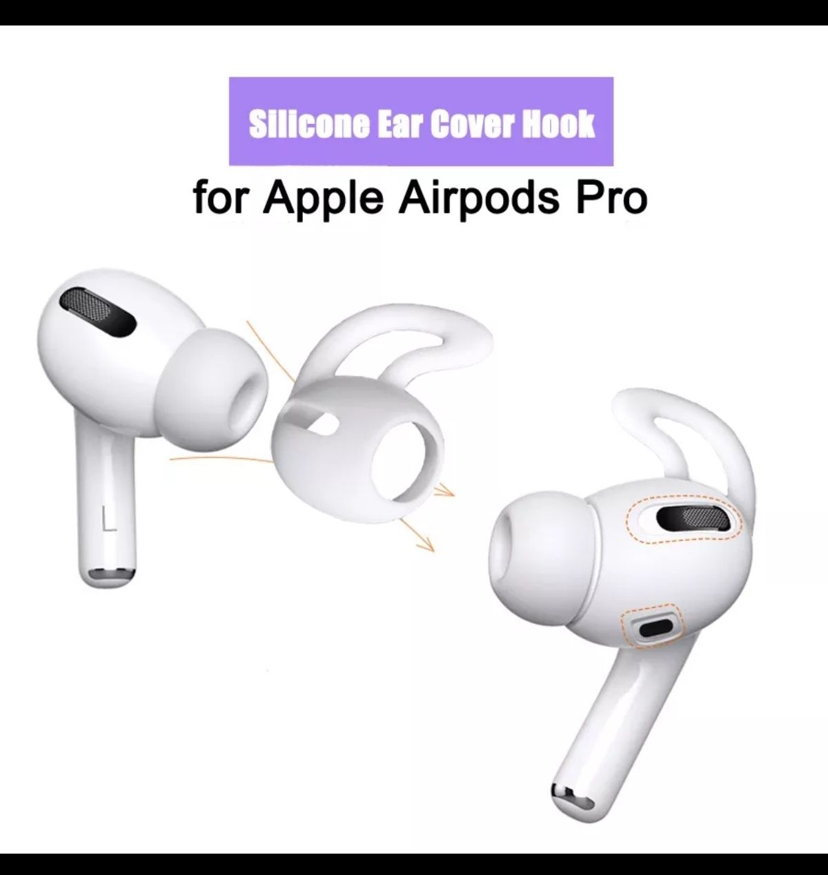 AirPods EarPods TWS Lenovo  Dopuri Silicon cu carlig