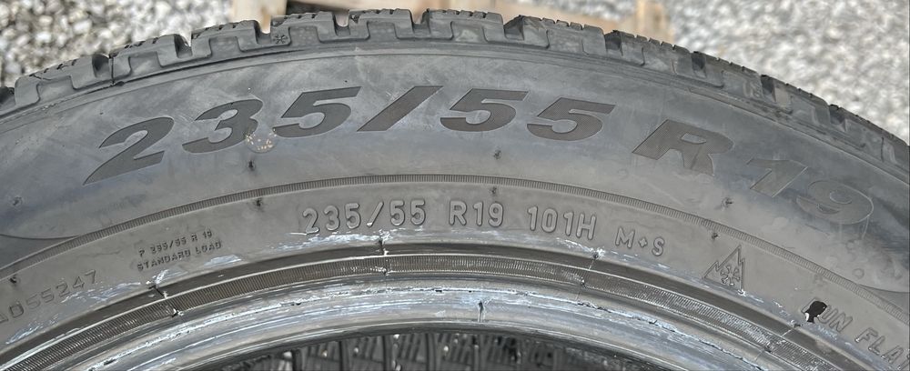 4бр 235/55/19 на 5,7мм с 23дот