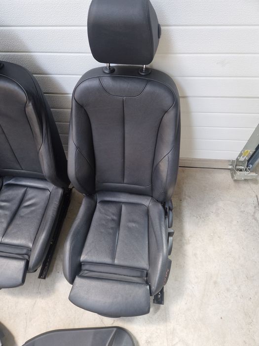 Interior piele neagra complet recaro sport bmw f30 mp fara incalzire