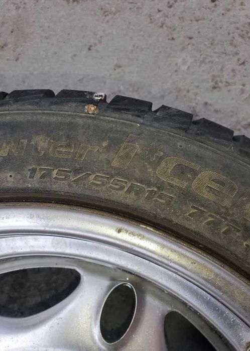 Vand jante tabla cu anvelope iarna SMART ForTwo 500lei