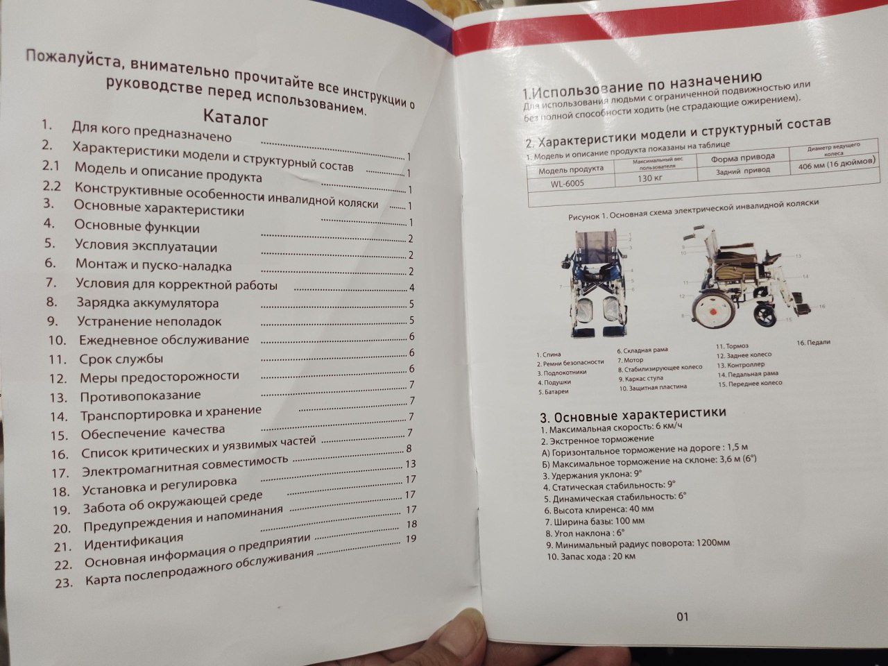 Инвалидная коляска электро