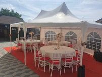 Cort turcesc- pagoda PVC 350gm² 6,8x5m- Evenimente, nunta, botez ab