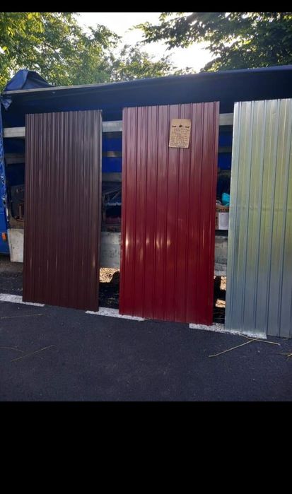 Tabla cutata Zincata și colorata Diferite grosimi