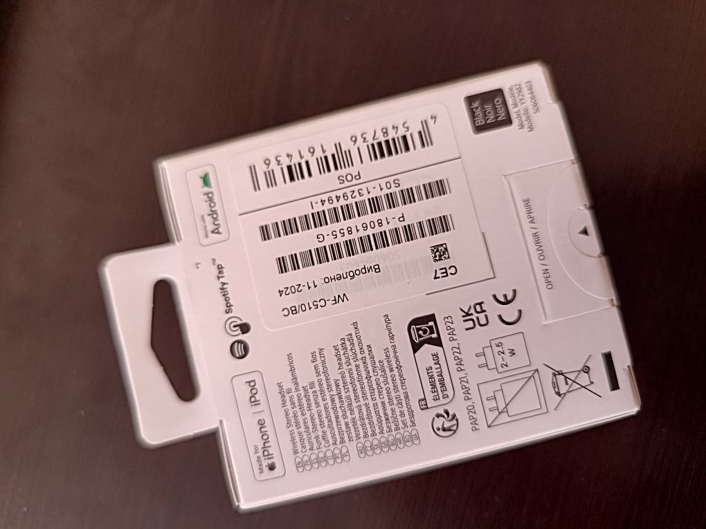 Блутут слушалки SONY WF-C 510