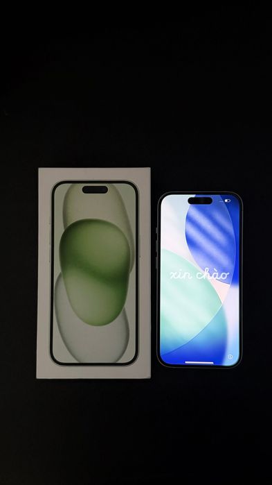 iphone 15, verde, 128GB