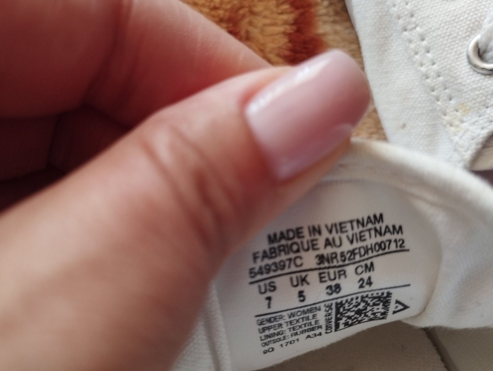 Дамски кецове Converse, 38