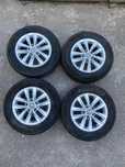 VW джанти 15 с чисто нови гуми