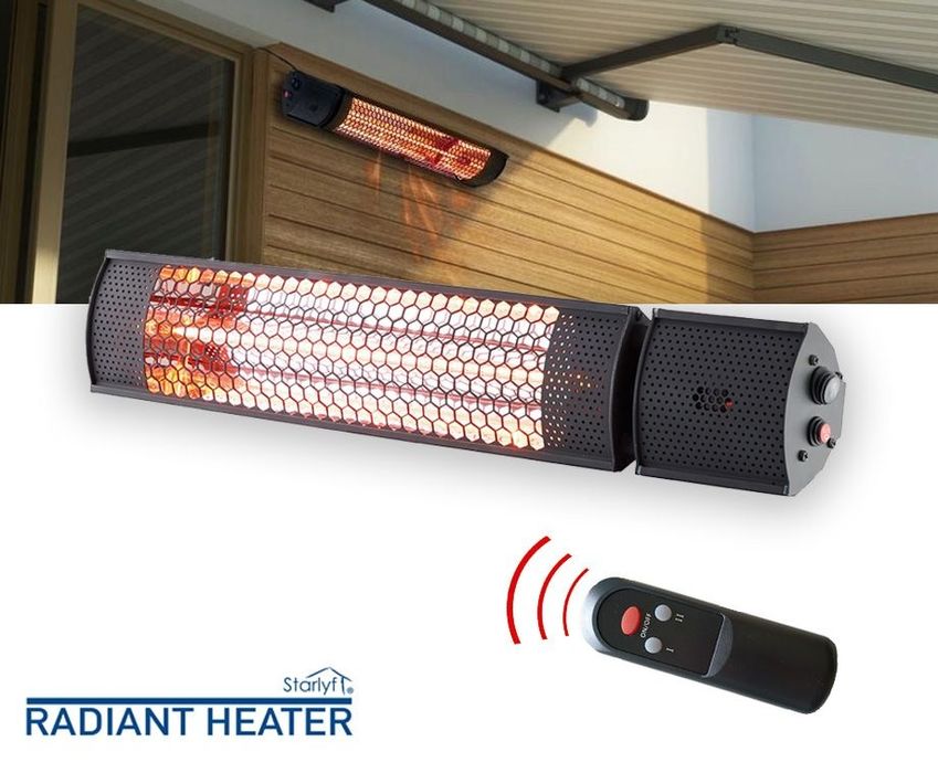 2000W Висококачествен  Инфрачервен електрически нагревател с дистанцио