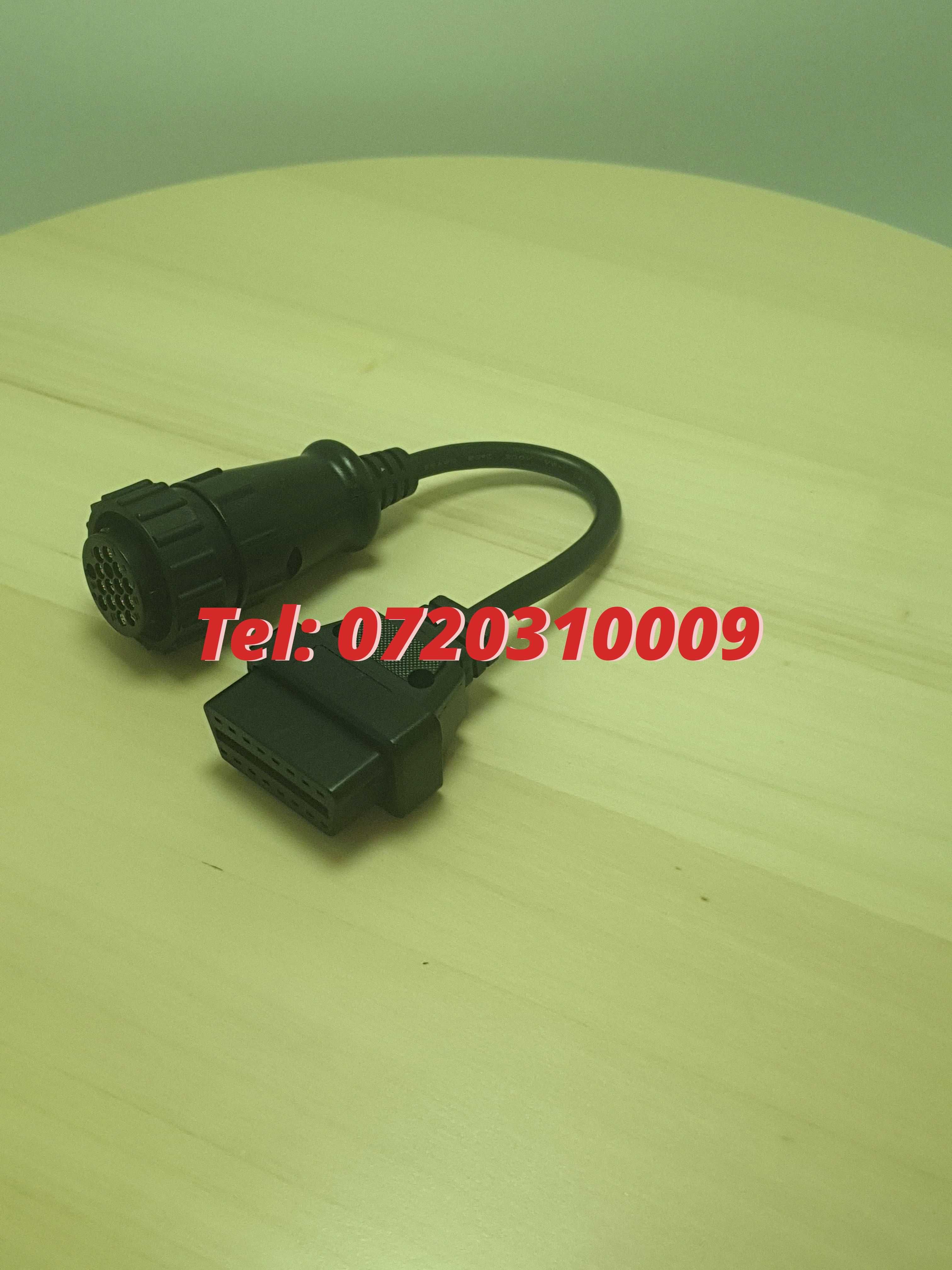 Adaptor Obd Scania 16 Pin  Pentru Camioane Scania  Compatibil Cu De