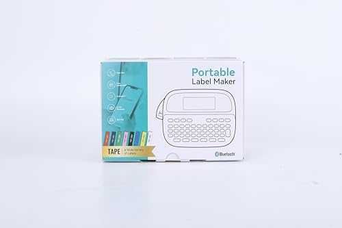 Нова Портативна Bluetooth етикетираща машина с много шаблони M950