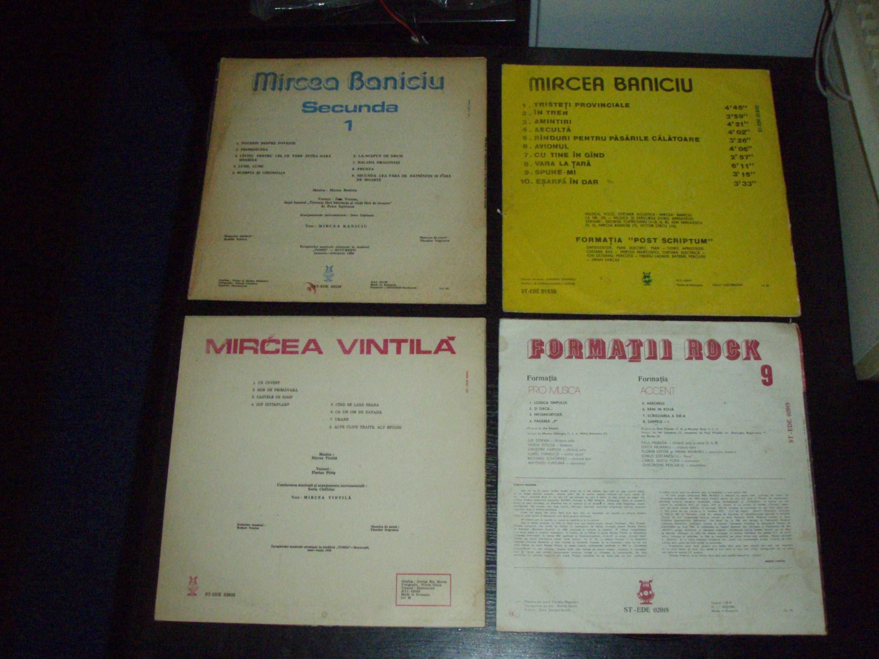 Viniluri Vintila Baniciu Armstrong Fitzgerald Zamfir invitatie discote