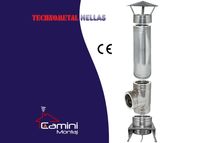 Cos de fum inox PREMIUM - Tehnometal Hellas 6m 200mm Timis