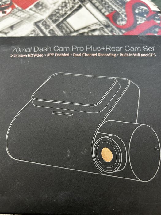 Camera auto 70mai Dash Cam Pro Plus + rear Cam Ser