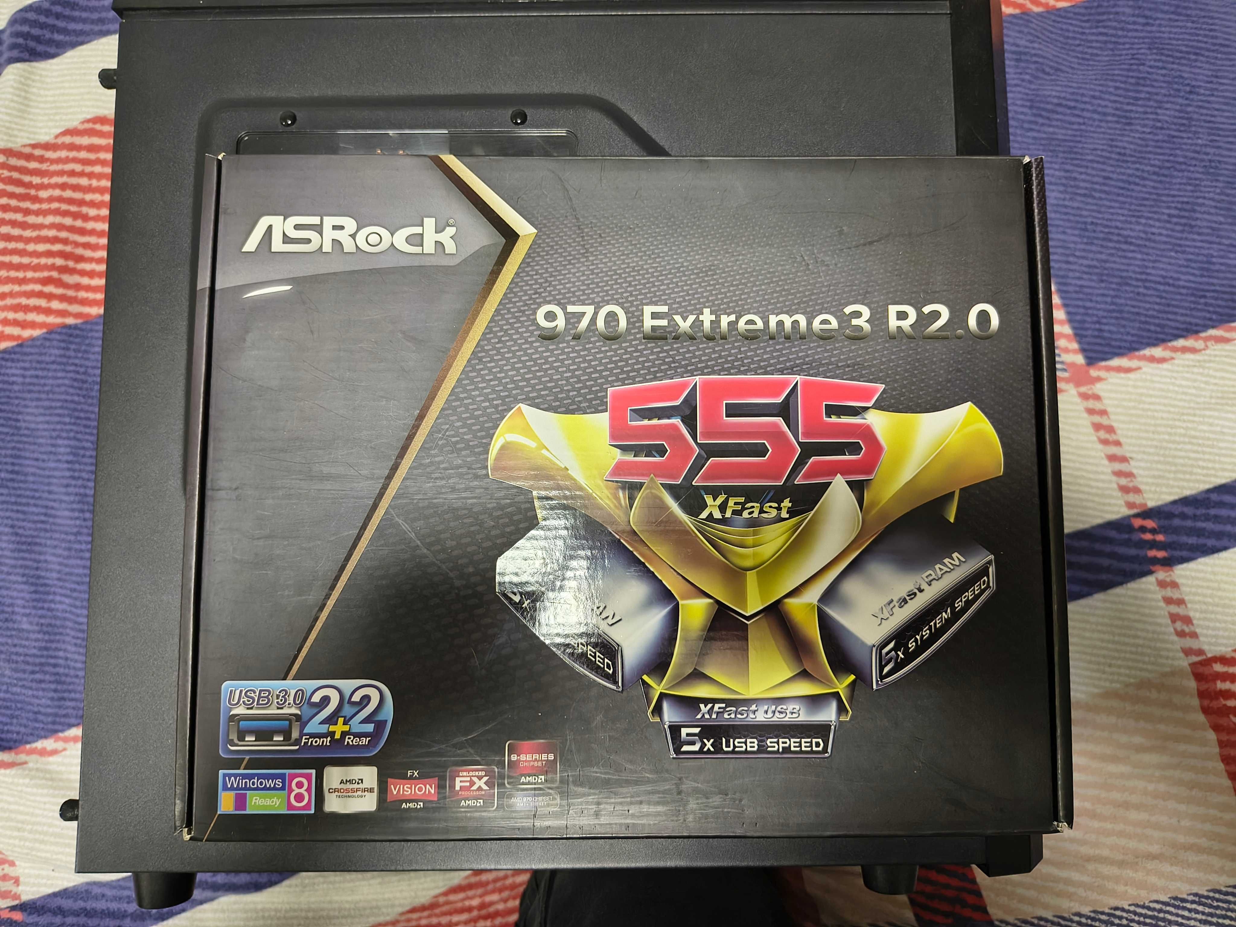 Продавам дъно ASROSK 970 Xtreme 3 и процесор AMD FX 8320 Black Edition
