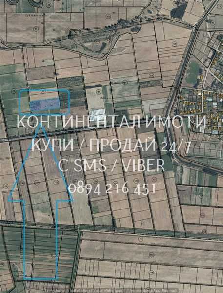 кодл 63089. Овощна градина 11дка с правилна форма, кат. 5-та.