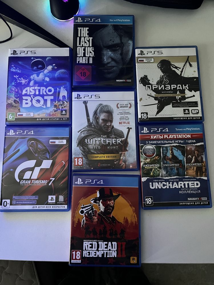 Игры для ps4 и ps5 , игры ps4 можно  улучшить до ps5