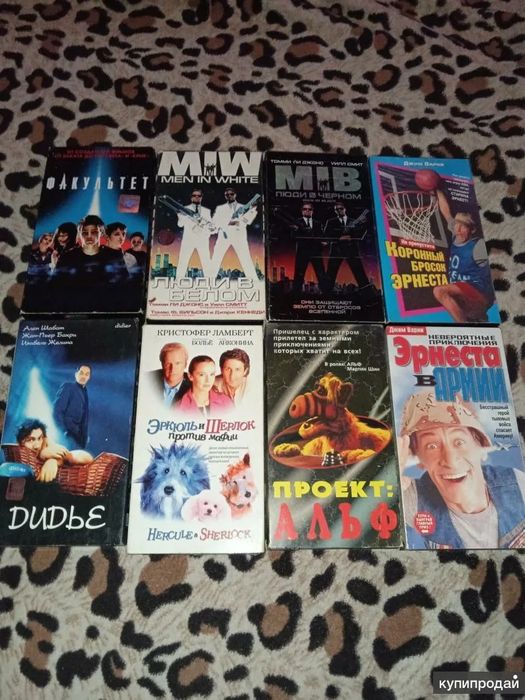 Продам видео касеты по 100 тенге шт