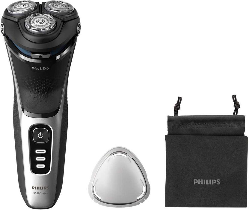 ПРОМО Нова Електрическа Самобръсначка Мокро Сухо PHILIPS 3000 S3342/12