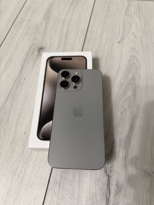 iPhone 15 Pro Max 256gb Natural Titanium 86% акб