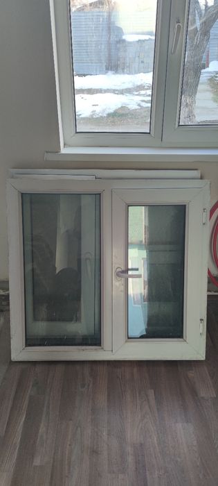 Продам бу окна, межкомнатный дверь, стиральную машину