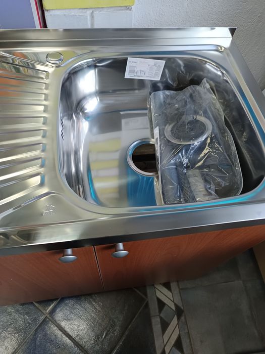 Нов кухненски шкаф с мивка 80/50 за кухня