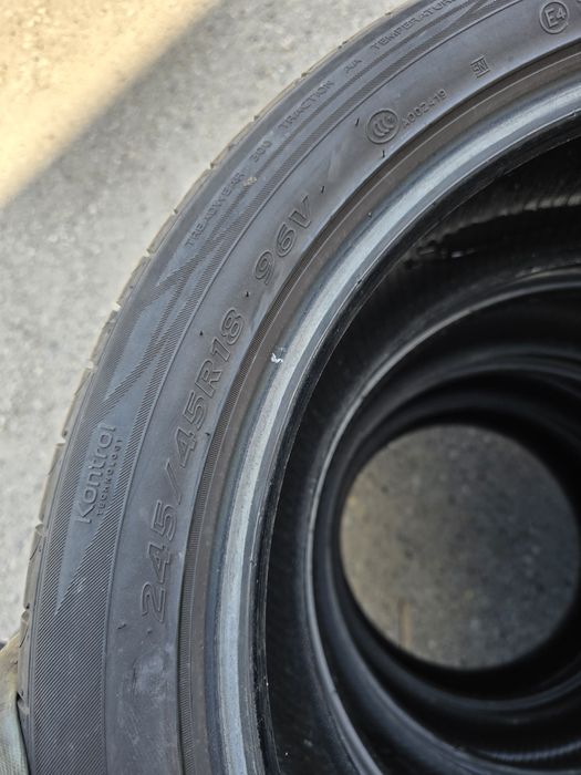 4x 245/45/18 VARA HANKOOK 2019 Stare impecabila