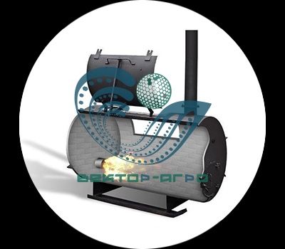 Крематор для утилизации отходов. Горелка Lamborghini