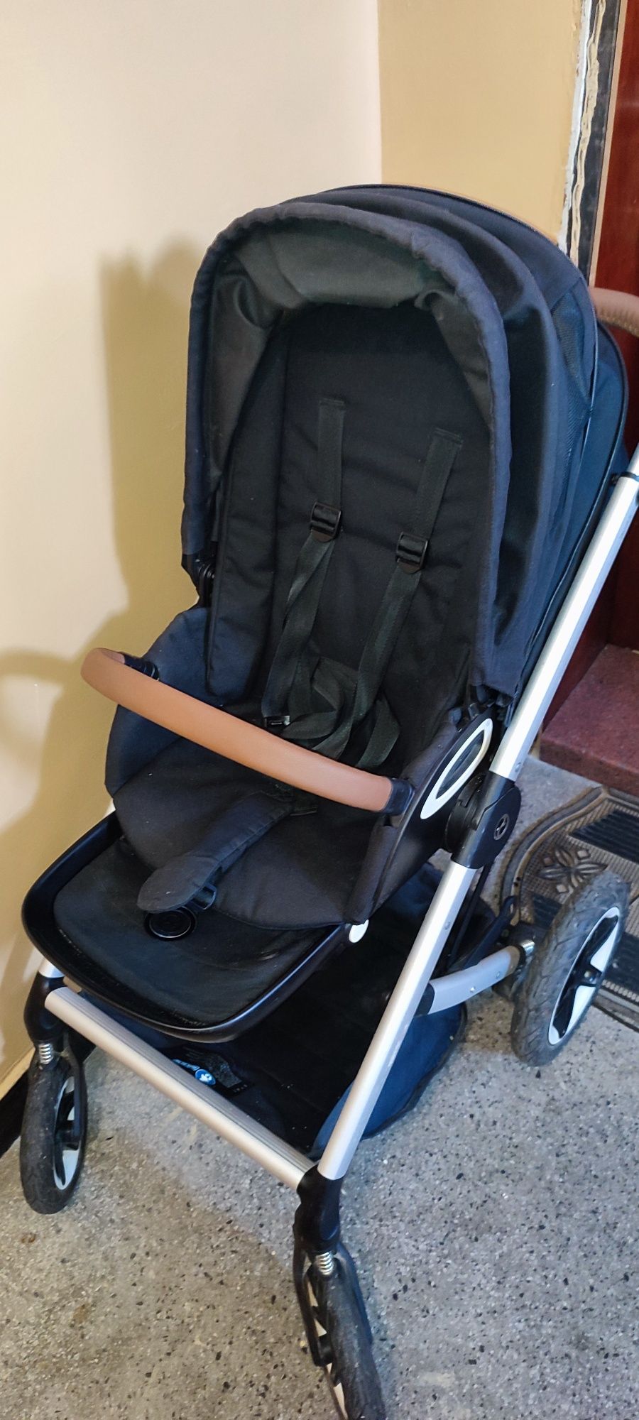 Cybex Talos S Lux 2 in 1 зимен чувал Gold стойка чаша