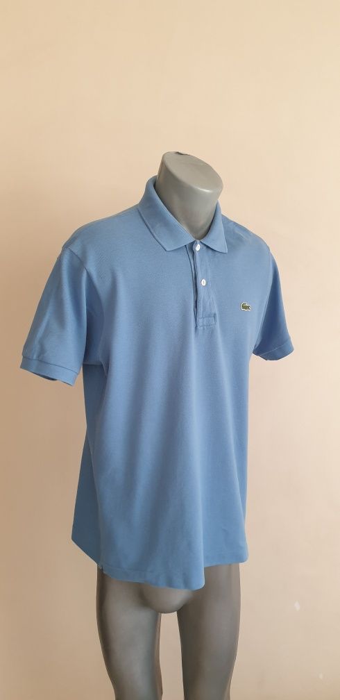 Lacoste Classic Fit Pique Cotton  Size 5 - L ОРИГИНАЛ! Мъжка Тениска!