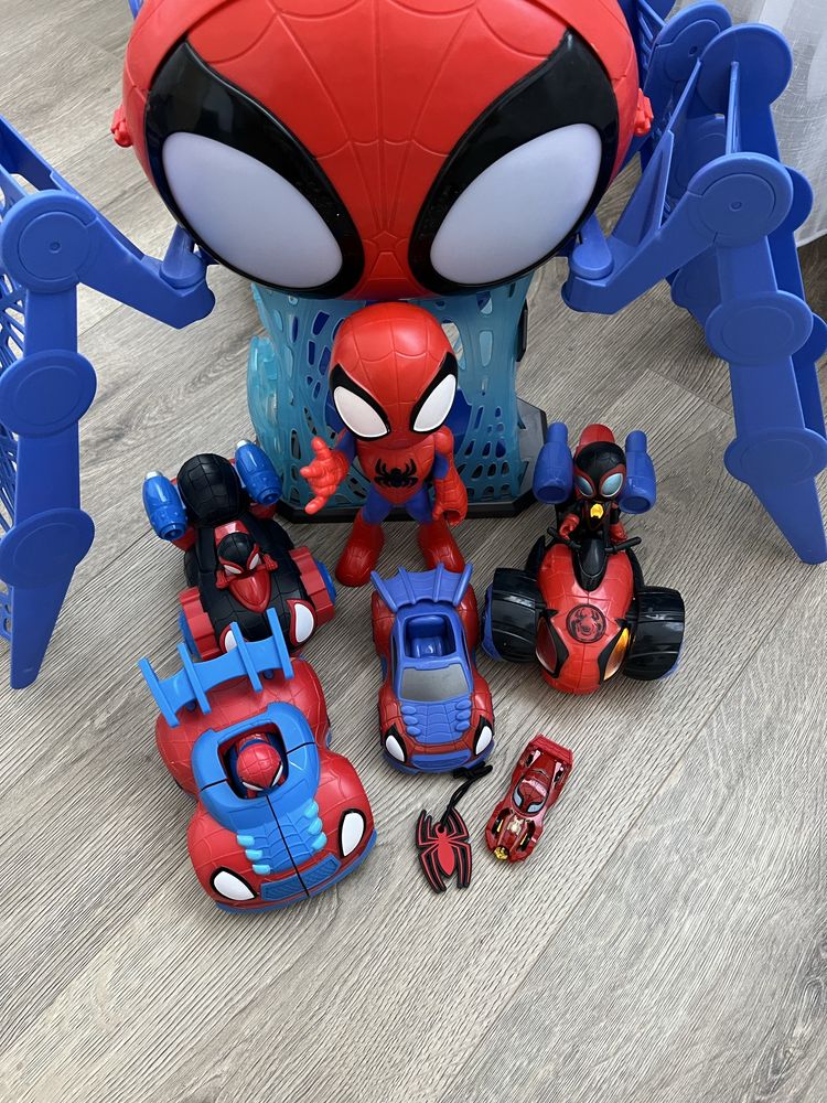 Set Marvel, sediu + mașini
